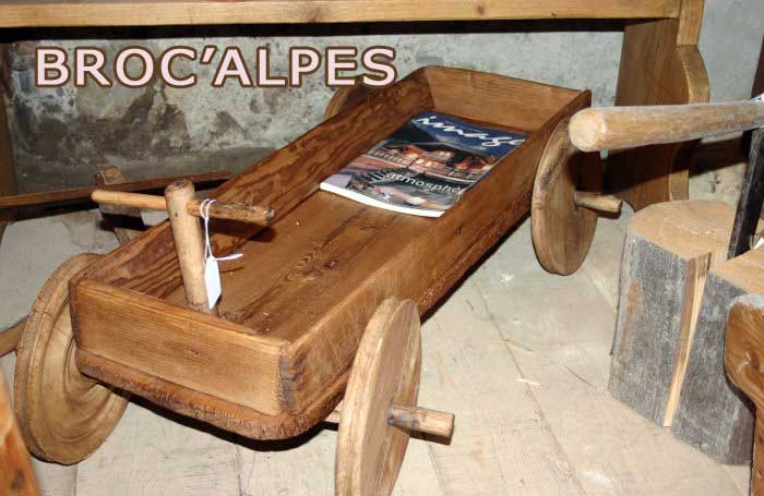 Art populaire savoyard, fabrication artisanale, antiquaire Haute Savoie